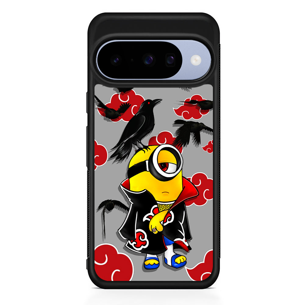 Minions Itachi Mode On Google Pixel 10 Case | Google Pixel 10 Rubber Protective Case