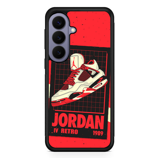 Air Jordan Poster from The Past Samsung Galaxy S26 Case | Slim Protective Rubber Case for Samsung S26