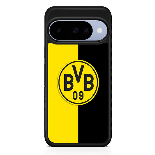 Borussia Dortmund Yellow Black Google Pixel 10 Case | Google Pixel 10 Rubber Protective Case