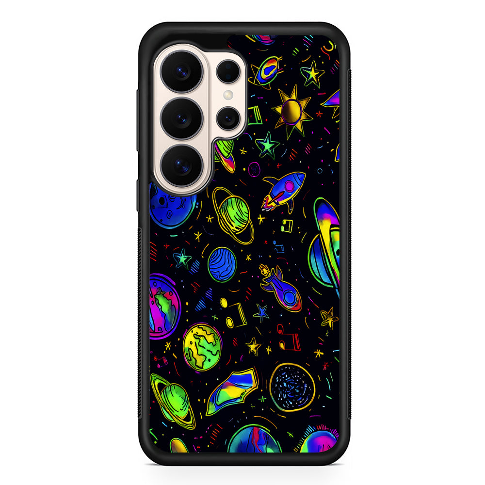 Space Planets and Spaceships Samsung Galaxy S26 Ultra Case | Slim Protective Case for Samsung Galaxy S26 Ultra