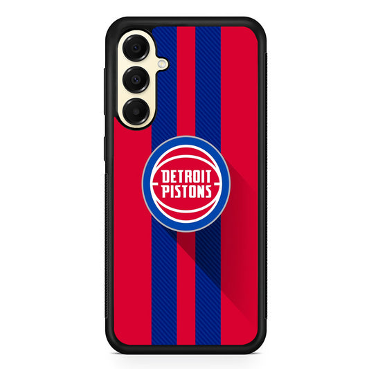 NBA Detroit Pistons Victory Ball Samsung Galaxy A16 Case | Slim Rubber Samsung Galaxy A16 Case