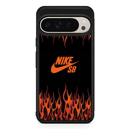 Nike Flame Fire SB Google Pixel 9 Pro Case | Slim Protective Cover