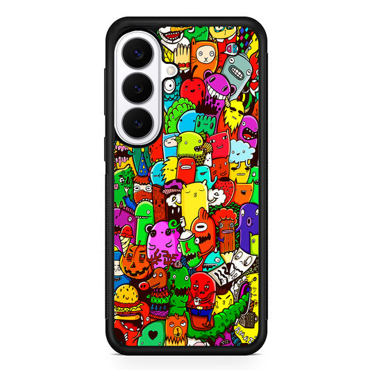 Cartoon Doodle Drawing Art Samsung Galaxy S26 Plus Case | Slim Protective Cover for Samsung Galaxy S26 Plus
