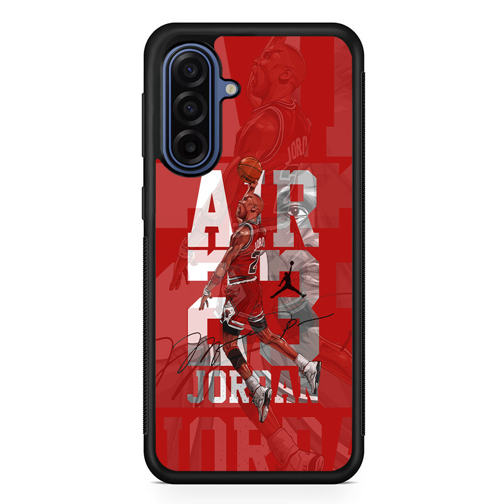 Air Jordan Silver Light Samsung Galaxy A17 Case | Durable Samsung Galaxy A17 Cover