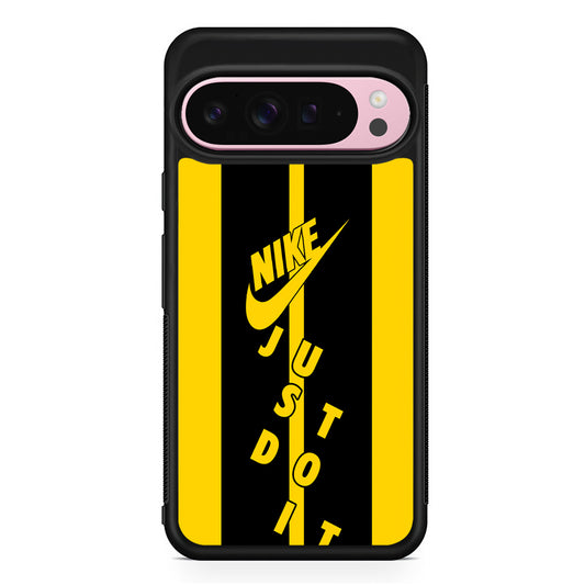 Nike Yellow Stripe Just Do It Google Pixel 9 Pro XL Case | Protective Cover