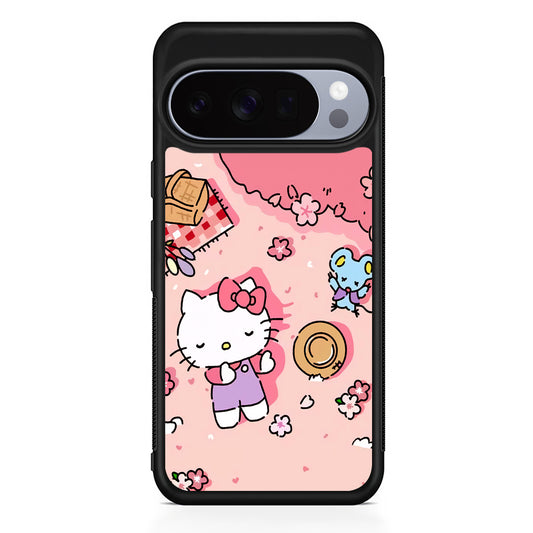 Hello Kitty Enjoy Picnic Google Pixel 10 Pro Case | Slim Google Pixel 10 Pro Rubber Case