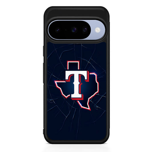 MLB Texas Rangers Team Google Pixel 10 Case | Google Pixel 10 Rubber Protective Case