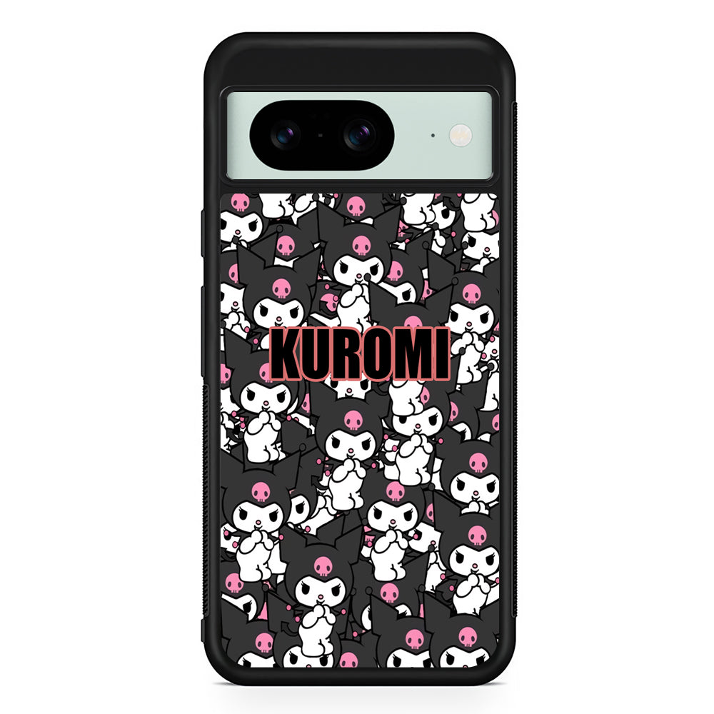 Kuromi Doodle Google Pixel 8 Case | Durable Protective Cover for Google Pixel 8