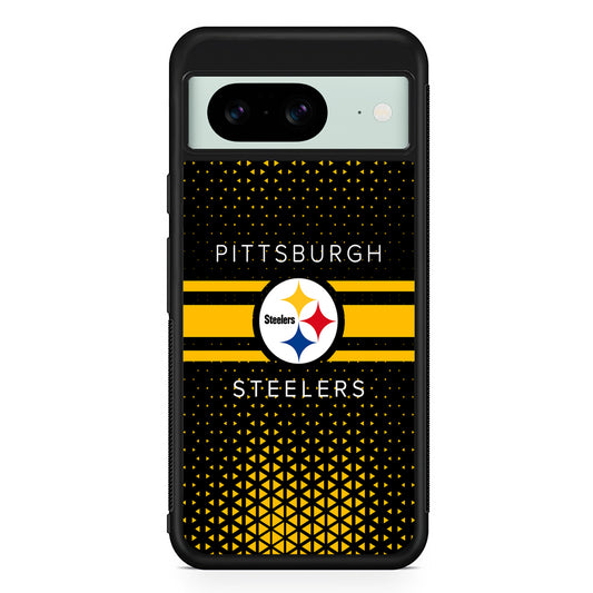NFL Pittsburgh Steelers Logo Google Pixel 8 Case | Durable Protective Cover for Google Pixel 8