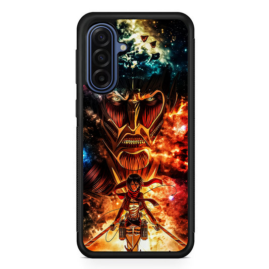 Attack on Titan Mikasa Art Samsung Galaxy A17 Case | Slim Protective Phone Cover