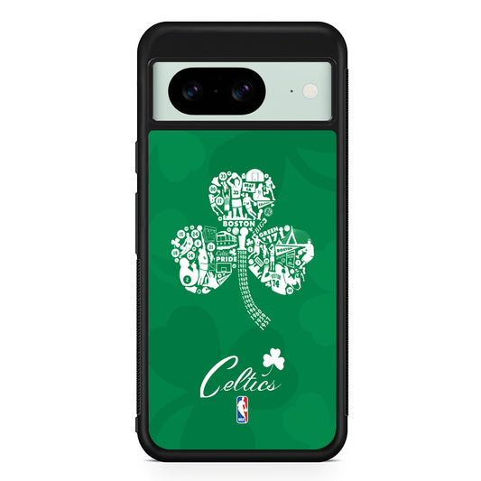 NBA Boston Celtics Logo Google Pixel 8 Case | Durable Protective Cover for Google Pixel 8