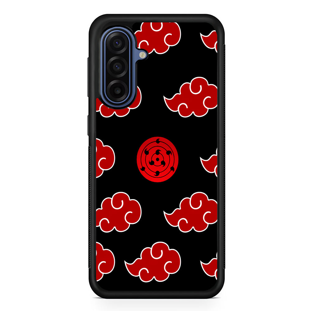 Sharingan and Akatsuki Naruto Samsung Galaxy A17 Case | Slim Protective Phone Cover