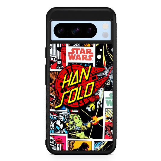 Star Wars Han Solo Sign Google Pixel 8 Pro Case | Slim Rubber Case for Google Pixel 8 Pro