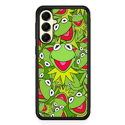 Kermit Frog Smile Feeling Happy Samsung Galaxy A16 Case | Slim Rubber Samsung Galaxy A16 Case