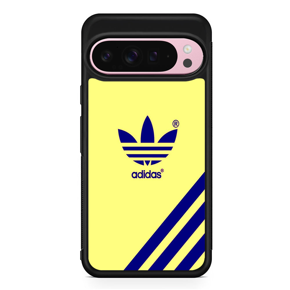 Adidas Yellow Dusk Google Pixel 9 Pro XL Case | Protective Cover