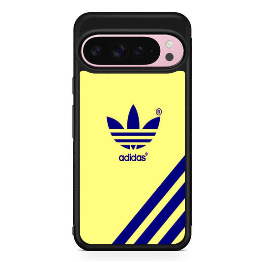 Adidas Yellow Dusk Google Pixel 9 Pro XL Case | Protective Cover