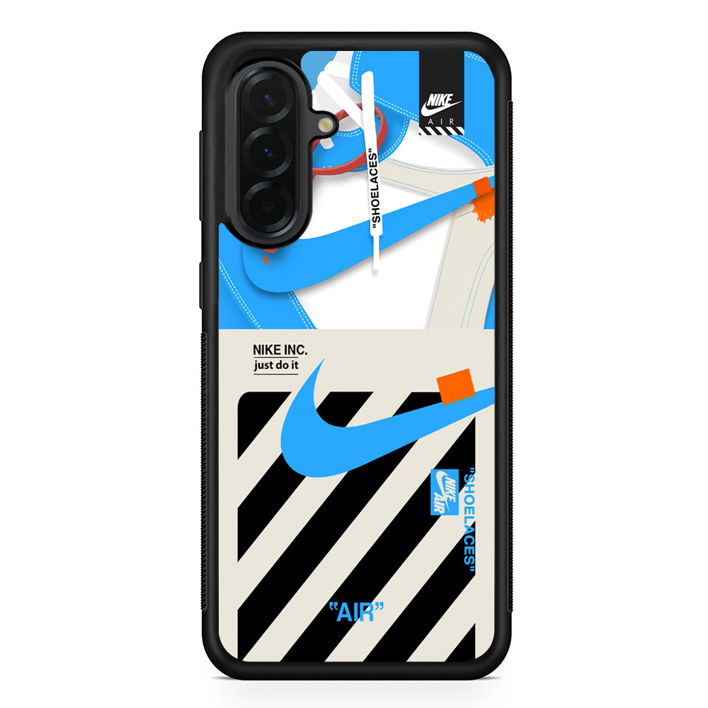 Nike Shoelaces Top Seal Samsung Galaxy A36 Case | Durable Samsung Galaxy A36 Cover