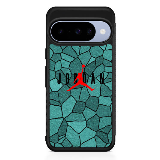 Air Jordan Rock Patern Google Pixel 10 Case | Google Pixel 10 Rubber Protective Case