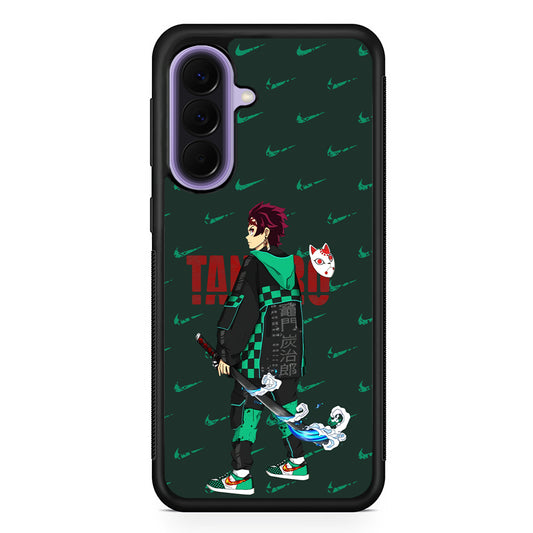 Nike on Tanjiro Suit Samsung Galaxy A57 Case | Samsung Galaxy A57 Protective Cover