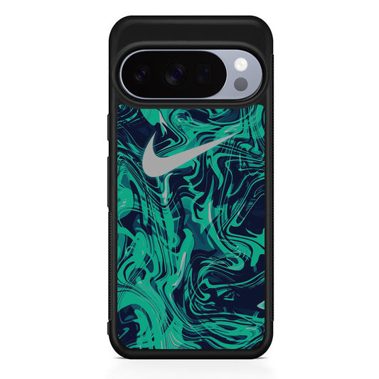 Nike Logo Tosca Marble Google Pixel 10 Pro Case | Protective Google Pixel 10 Pro Cover
