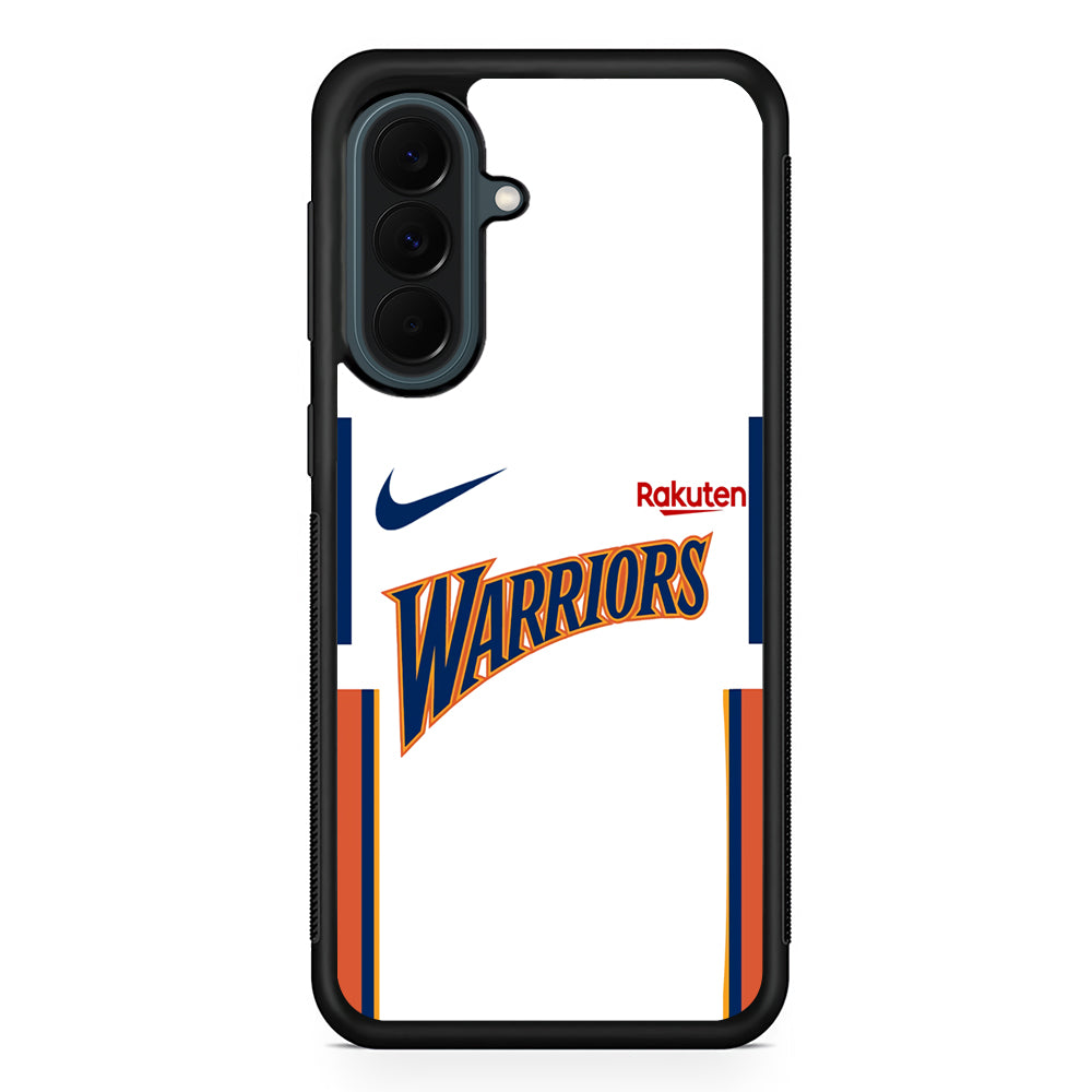 Nike NBA Warriors Jersey Samsung Galaxy A37 Case | Samsung Galaxy A37 Rubber Phone Case
