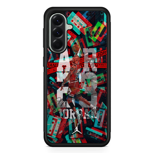Air Jordan Record The Moment Samsung Galaxy A56 Case | Samsung Galaxy A56 Rubber Protective Case