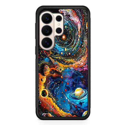 Colorful Galaxy Many Planets Samsung Galaxy S26 Ultra Case | Slim Protective Case for Samsung Galaxy S26 Ultra