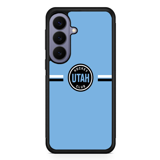 NHL Utah Hockey Club Logo Samsung Galaxy S26 Case | Durable Rubber Case for Samsung Galaxy S26