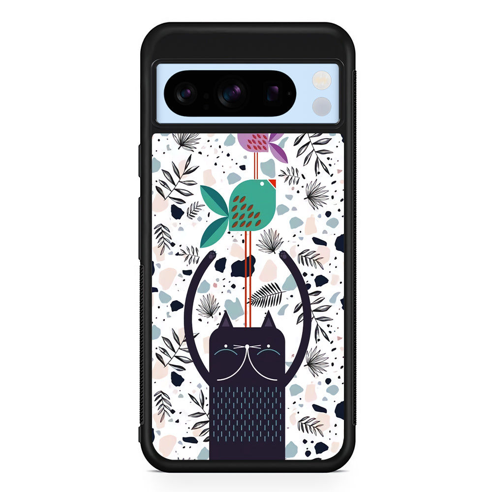 Cat Fish Aesthetic Google Pixel 8 Pro Case | Slim Rubber Case for Google Pixel 8 Pro
