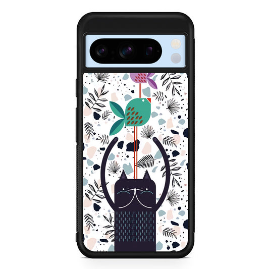Cat Fish Aesthetic Google Pixel 8 Pro Case | Slim Rubber Case for Google Pixel 8 Pro