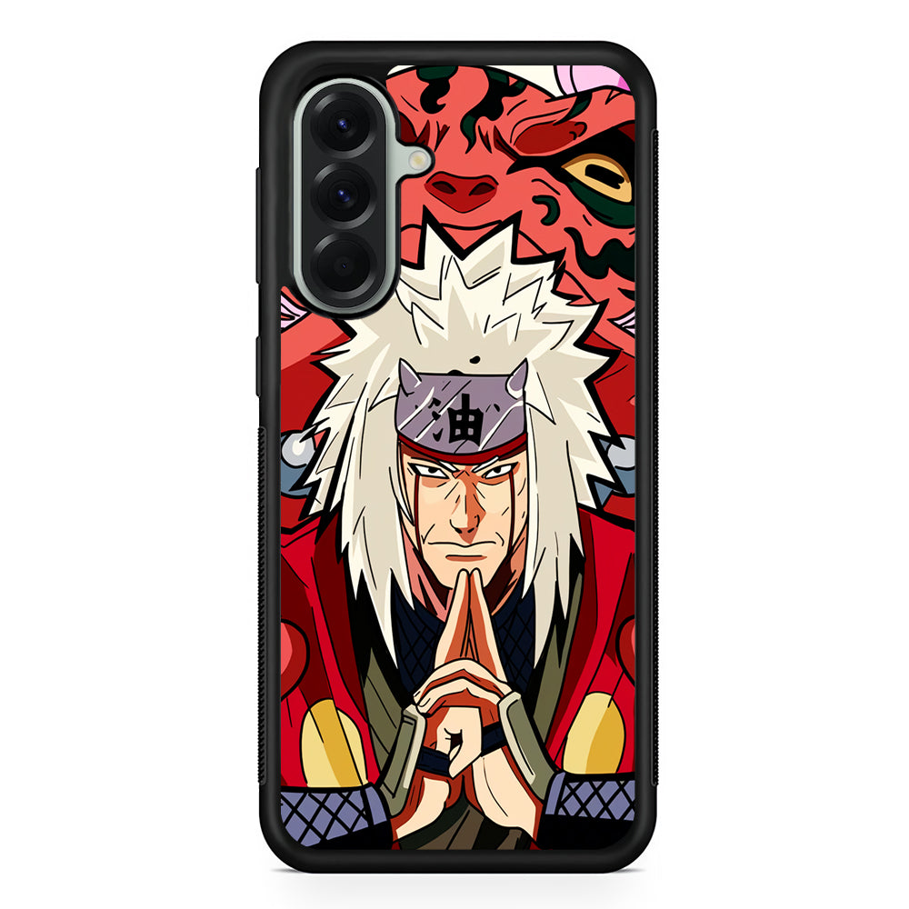 Jiraya X Gamabunta Samsung Galaxy A56 Case | Samsung Galaxy A56 Protective Rubber Case