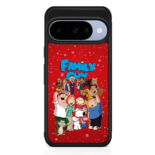 Family Guy Great Team Google Pixel 10 Case | Google Pixel 10 Rubber Protective Case