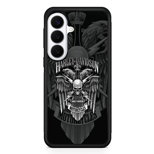 Harley Davidson Silver Pinion Samsung Galaxy S26 Plus Case | Stylish Protective Cover for Samsung Galaxy S26 Plus