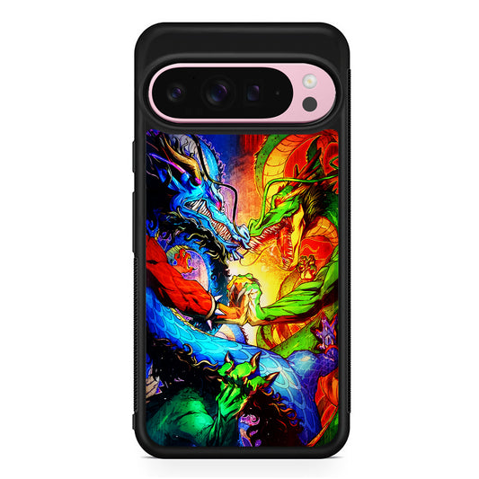 Kaido VS Shenron Crossover Google Pixel 9 Pro XL Case | Protective Cover