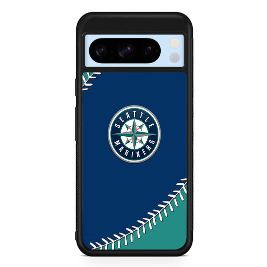 MLB Seattle Mariners Team Google Pixel 8 Pro Case | Slim Rubber Case for Google Pixel 8 Pro
