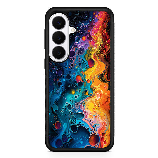 Colorful Painting with Lots of Bubbles Samsung Galaxy S26 Plus Case | Slim Protective Cover for Samsung Galaxy S26 Plus