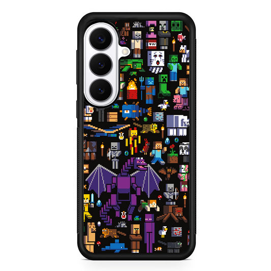 Minicraft All Characters Samsung Galaxy S26 Plus Case | Slim Protective Cover for Samsung Galaxy S26 Plus