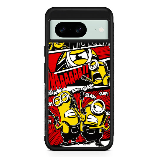 Minions Act Like In The Comic Google Pixel 8 Case | Durable Protective Cover for Google Pixel 8