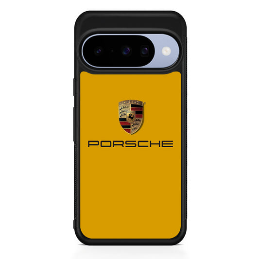 Porsche Small and Simply Google Pixel 10 Case | Google Pixel 10 Rubber Protective Case