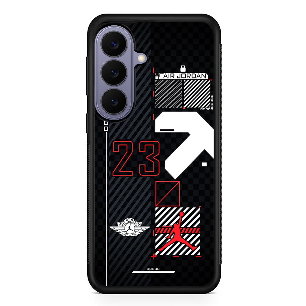 Air Jordan Robot Dome Samsung Galaxy S26 Case | Slim Protective Rubber Case for Samsung S26