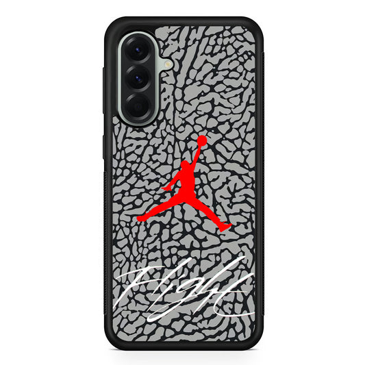 Air Jordan Hidden Patern Samsung Galaxy A56 Case | Samsung Galaxy A56 Rubber Protective Case