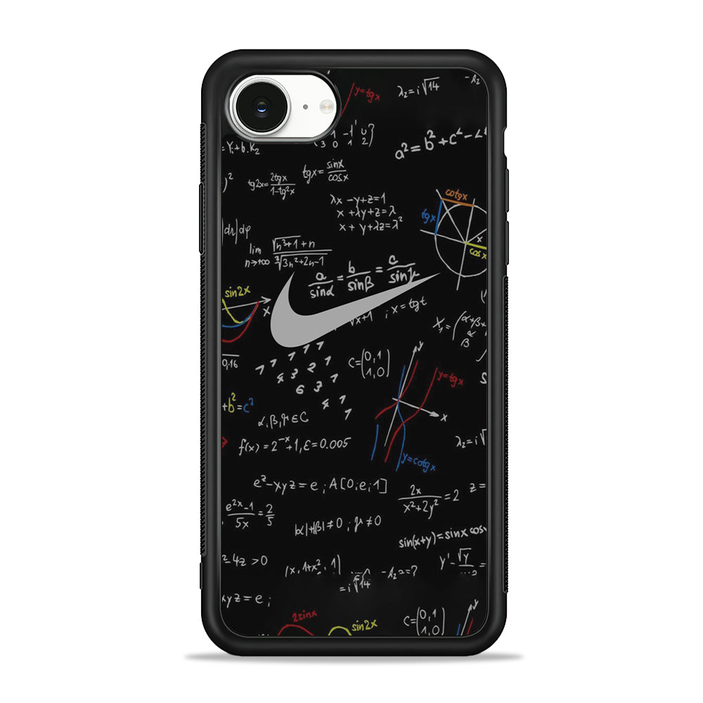 Nike Matemathics Numeral iPhone 16e Case - Slim Silicone Case