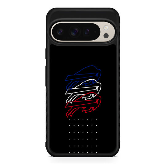 NFL Buffalo Bills Logo Google Pixel 9 Pro Case | Slim Protective Cover