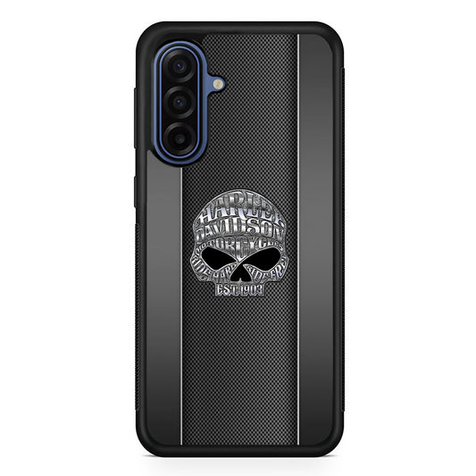 Harley Davidson Old Skull Samsung Galaxy A17 Case | Samsung Galaxy A17 Protective Rubber Case