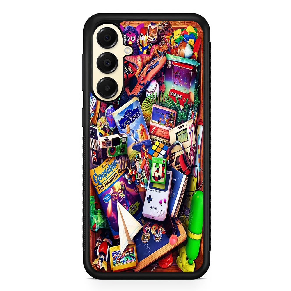 Mushup Game Vintage Samsung Galaxy A16 Case | Slim Rubber Samsung Galaxy A16 Case