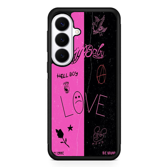 Lil Peep Pink and Black Samsung Galaxy S26 Plus Case | Slim Protective Cover for Samsung Galaxy S26 Plus