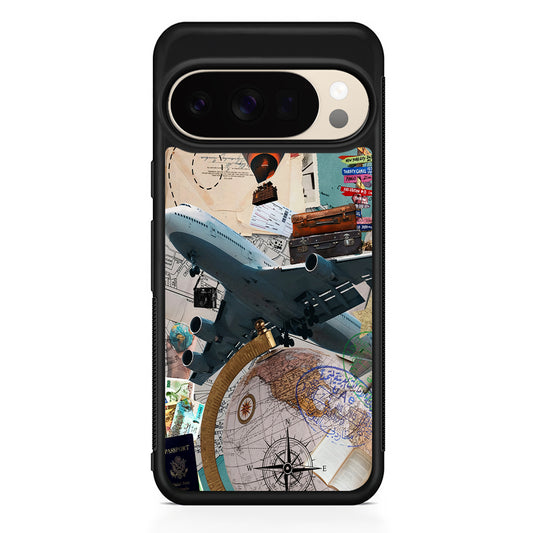 Flight Travel Vacation Google Pixel 10 Pro XL Case | Slim Google Pixel 10 Pro XL Protective Case