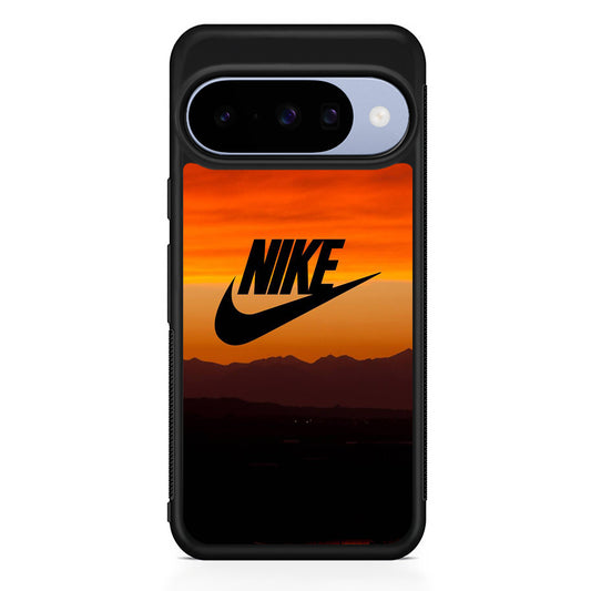 Nike Sunset Google Pixel 10 Case | Google Pixel 10 Rubber Protective Case