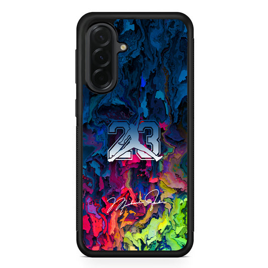 Air Jordan Colorful Exposure Cave Samsung Galaxy A36 Case | Slim Samsung Galaxy A36 Protective Case