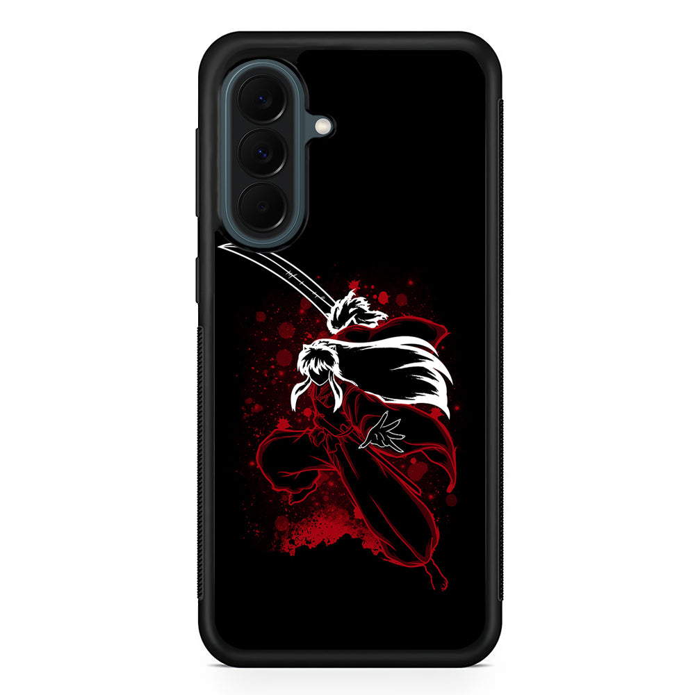 Inuyasha Silhouette Samsung Galaxy A37 Case | Samsung Galaxy A37 Rubber Phone Case